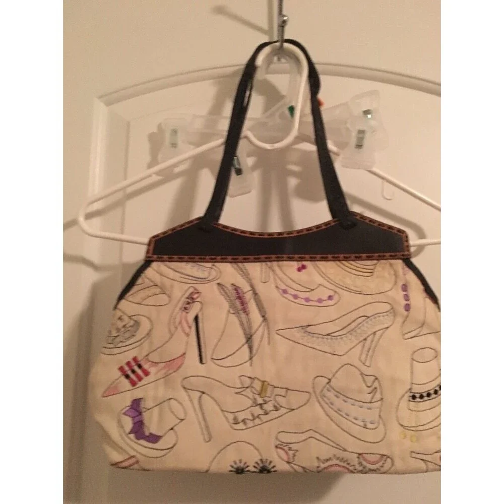 Antonio Melani Women's Print Handbag Purse Shoulder Bag Tote
